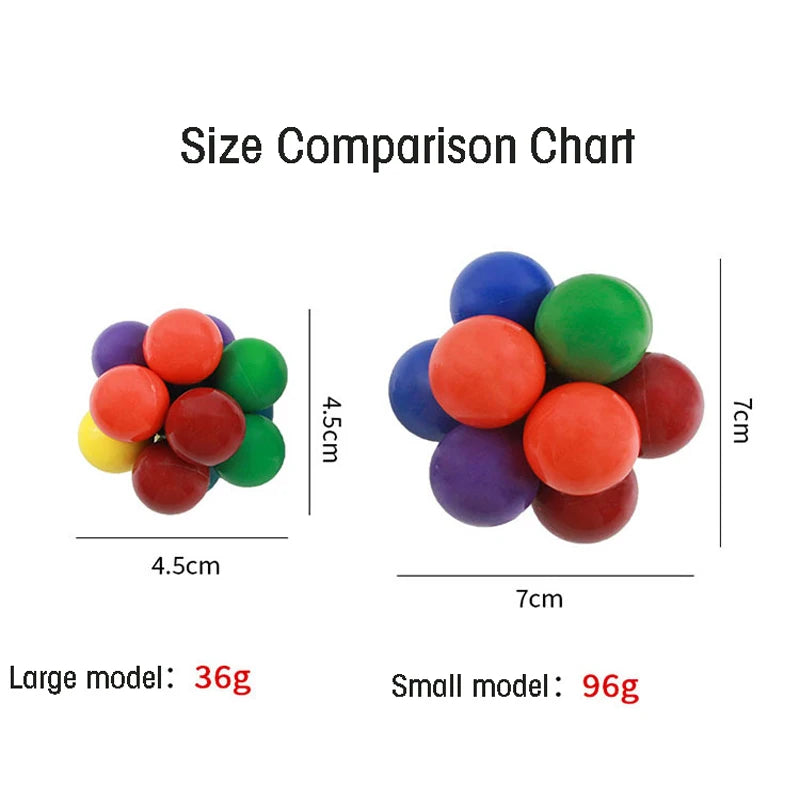 Scroll Atomic Irritability Balls Kids Sensory Stress Relief Toys Autism Kids Gifts Adult Anti Stress Hand Practice Massage Balls