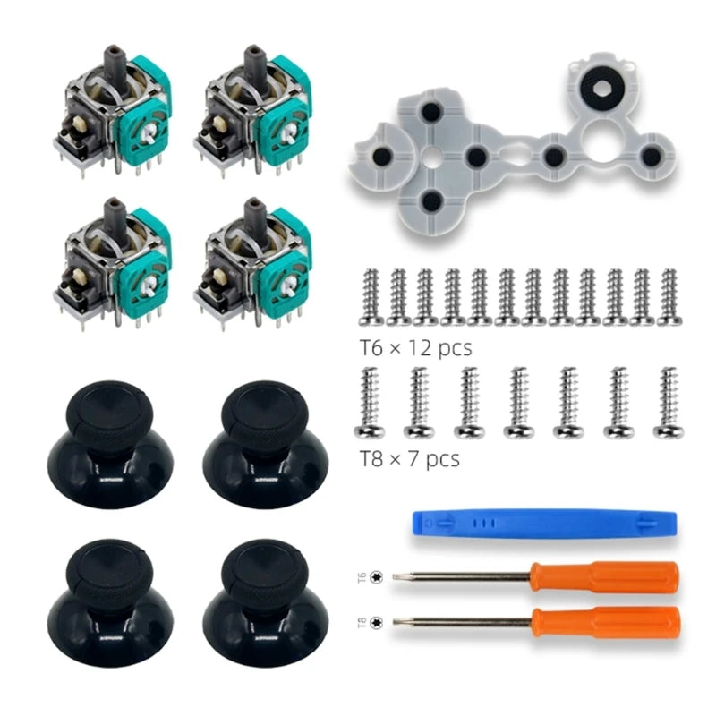 Game Accessories 3D Analog Joystick Module Cap Repairing Part for XBOX-One Controller Replacement Accessories Dropship