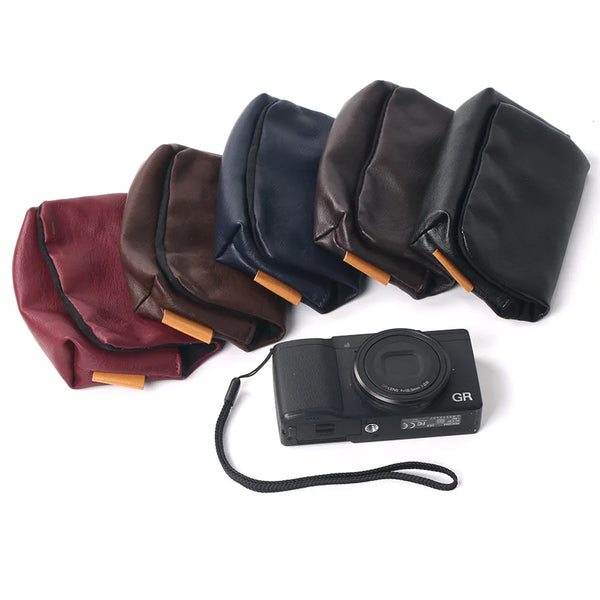 Camera Bag Soft Case Cover for  Leica Olympus TG-5 SONY H60 ZV1 Panasonic LX10 TZ90 TZ85 Nikon W300 W100 AW130 RICOH GR GRII