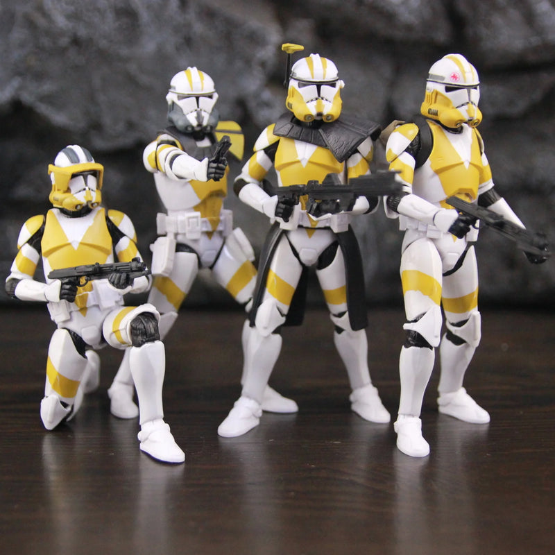 Star Wars ARF 13th troopers Medic Ranger Commander Team Leader 6" Action Figures Clone Toys Doll Model