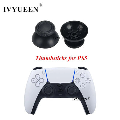 IVYUEEN 100 PCS for PlayStation 5 PS5 DualSense Controller Thumbstick 3D Analog Thumb Stick Joystick Caps Grip Game Accessories