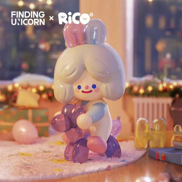 Finding Unicorn RiCO Happy Home Party Series Blind Box Christmas Gift Winter Days Kawaii Action Figures Mystery Kid Toy