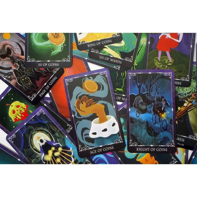 Villains Tarot Deck Oracle Cards Board Games for Fate Divination Party Entertainment Card Games Tarot Cards Villain Tarot