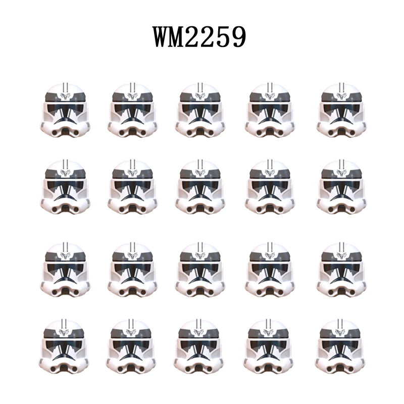 Heavy Infantry Wolfpack Building Blocks 20 pcs/set Clone Trooper Boost Brick Wolf Regiment Commandos Figure mini Assembly Toys