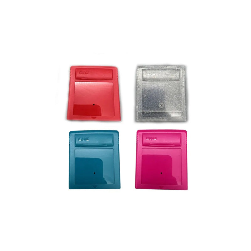 High quality  clear CRYSTAL WHITE  red  Plastic shell for GBC for GB game card cartridge Clear shell cover replacement part