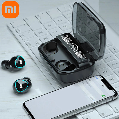 XIAOMI M10 Wireless Earbuds InEar 9D Stereo Bluetooth Earphones Noise Reduction Handfree Headet Built-in Mic With LED Display