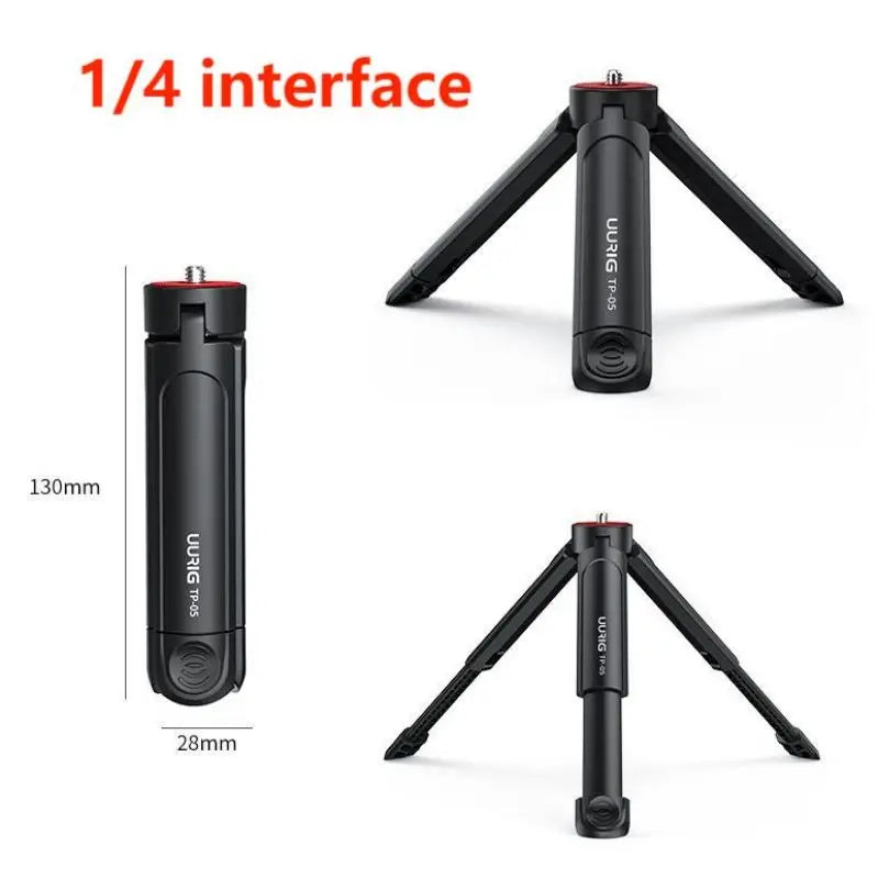 Mini Tripod Small Desktop Simple Stand Foldable Hand Grip For Phone Camera Stabilizer Tiny Accessories