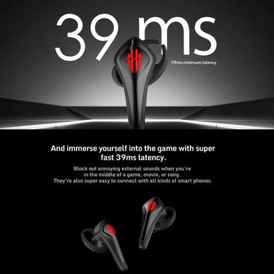 Original Global Version RedMagic TWS Gaming Earphone Wireless Bluetooth  headphone