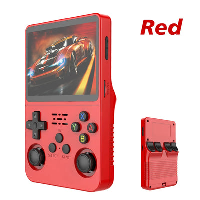 R36S Retro Handheld Console Linux System 3.5 Inch IPS Screen R35s Pro Portable Pocket Video Player 64GB Games