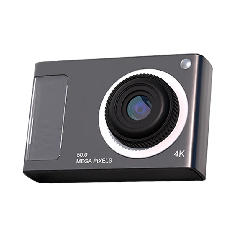 CCD Camera HD Digital Camera Dual Lens  1080P 48MP 4X Zoom Digital Point and Shoot Camera Anti Shake Birthday Gifts for Students