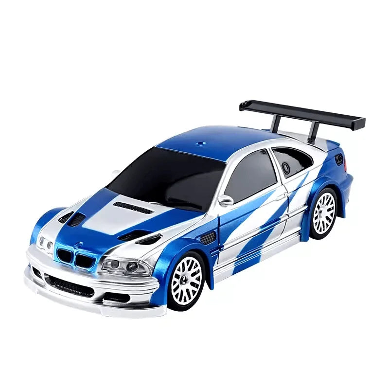 JlABAILE 1/43 Mini Remote Control Drift Racing Car 4WD Drive Simulation Mosquito Car Light Charging Model Rc Cars for Adults