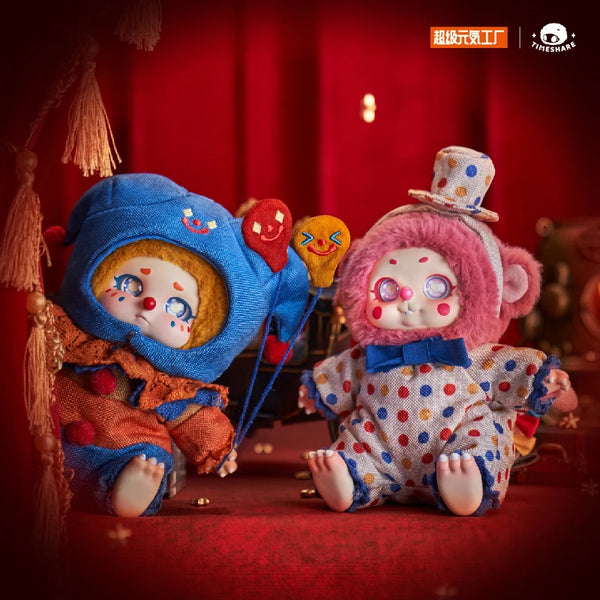 Cino Dreamland Circus Series Plush Blind Box Mystery Box Toys Cute Action Anime Figure Kawaii Model Designer Doll Gift