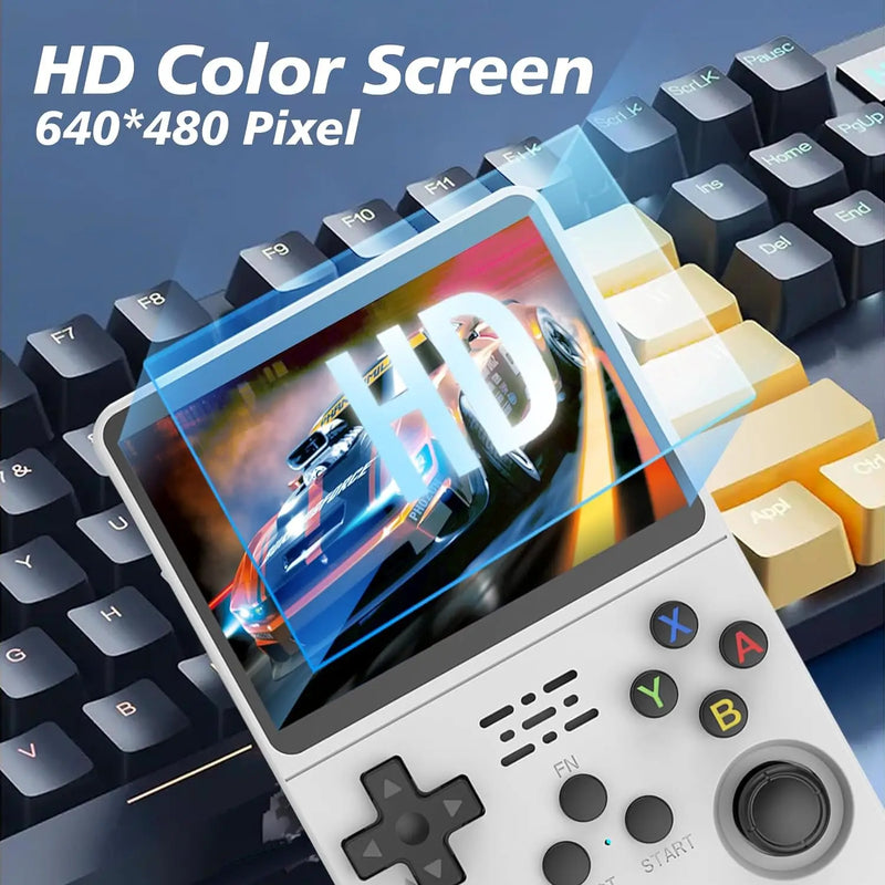 R36S Portable Handheld Game Console 3.5 Inch IPS Linux System Retro Video Game Console Built-in 10000+ Classic Video Games