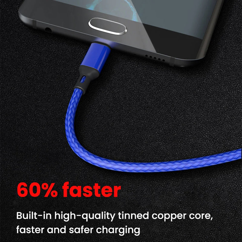 0.25m Short USB C Cable 3A Fast Charging Type C Cable Portable Data Cord For Samsung Xiaomi Huawei Mobile Phone Power Bank Wire