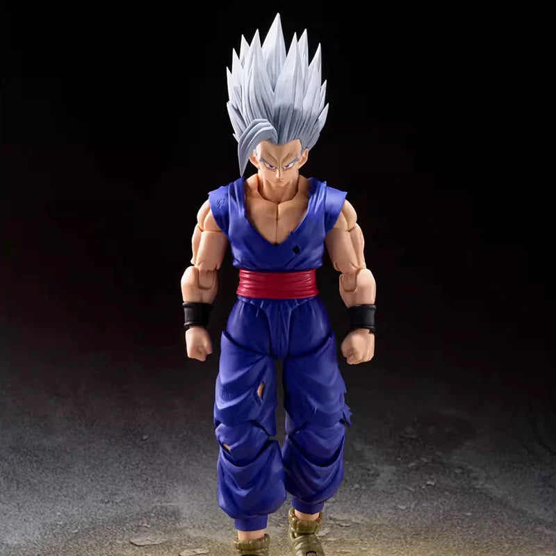 17cm Shf Dragon Ball Son Gohan Beast Action Figure PVC Movable Collection Doll Anime Super Saiyan Gohan Figurine Model Toys Gift