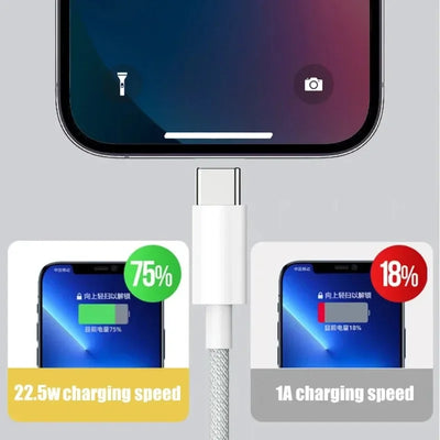 Type C Mobile Phone Cables Super Quick Charging USB A To USB C Cellphone High-speed Wire Cord for Carplay IPhone 15 Pro Max Plus