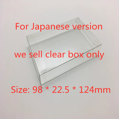 Transparent Box Protector For Nintendo Game Boy Color/GBC/GB Collect Boxes TEP Storage Game Shell Clear Display Case