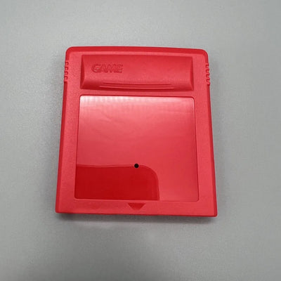 High quality  clear CRYSTAL WHITE  red  Plastic shell for GBC for GB game card cartridge Clear shell cover replacement part