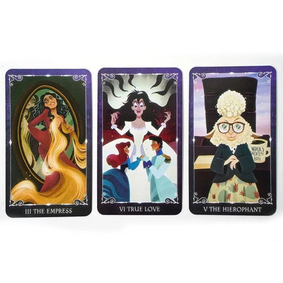 Villains Tarot Deck Oracle Cards Board Games for Fate Divination Party Entertainment Card Games Tarot Cards Villain Tarot