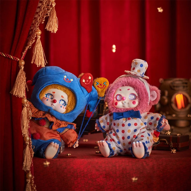 TimeShare Cino Dreamland Circus Series Plush Blind Box Toys Cute Action Anime Figure Kawaii Mystery Box Model Designer Doll Gift