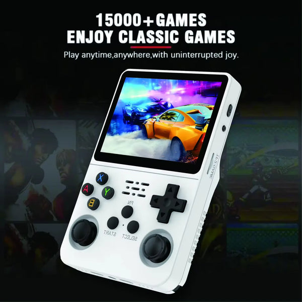 Retro Handheld Game 64GB 128GB R36S Console Open System 3.5 Inch IPS Screen Portable Pocket Video Game Player gaming Boy Gift