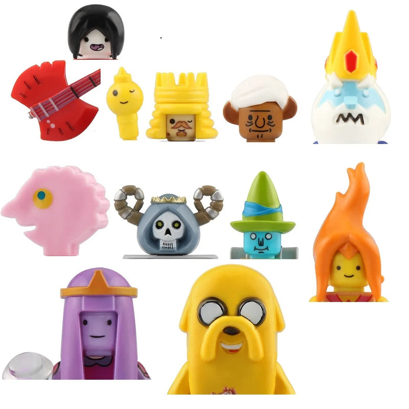 PG8140 PG8141 Collectable Series Adventure Time Building Blocks Mini Action Figure Toys