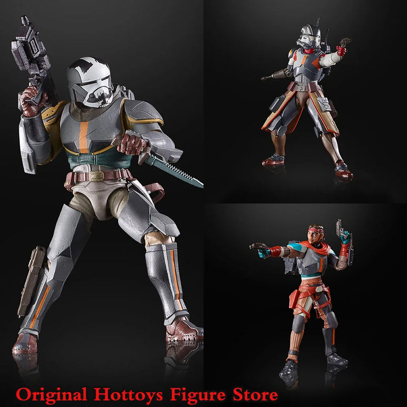 Original 1/12 Men Soldier Wrecker Hunter Echo Technician Clone Commander Star Wars The Bad Batch Dolls 6Inch Action Figure Model