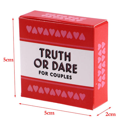 Truth or Dare for Couples 51 Questions Sexy Date Night Card Game for Naughty Adult Game Party