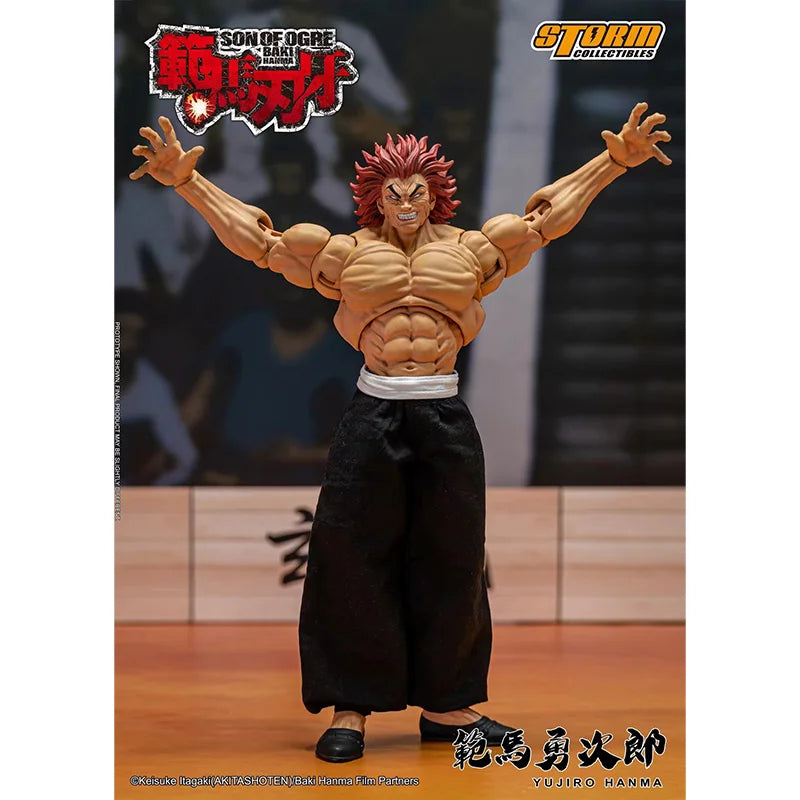 Original Storm Toys SON OF OGRE BAKI HANMA YUJIRO HANMA In Stock Anime Action Collection Figures Model Toys