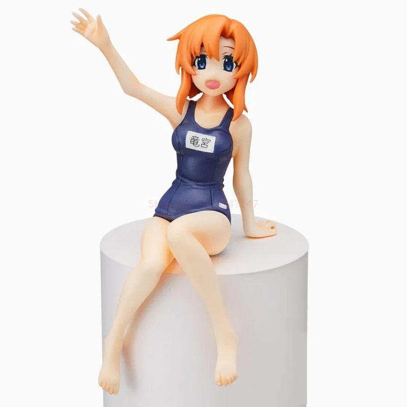 Original Furyu Higurashi When They Cry Figure Ryugu Reina Furude Rika Rena Model Dolls Collectible Figurines Toys Action Figure