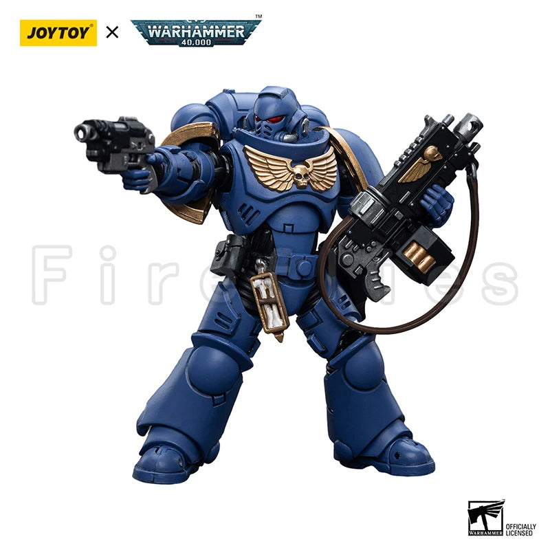 1/18 JOYTOY Action Figure 40K Ultra marines Intercessor Anime Collection Model Toy