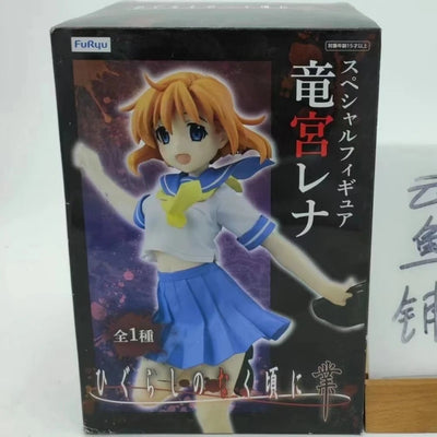 Original Furyu Higurashi When They Cry Figure Ryugu Reina Furude Rika Rena Model Dolls Collectible Figurines Toys Action Figure