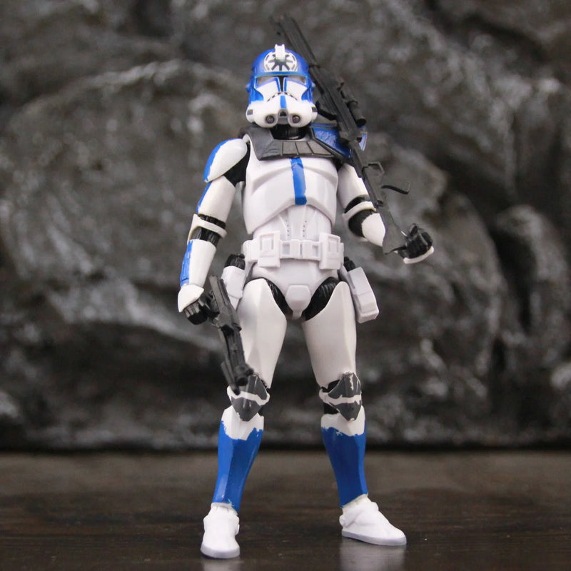 Star Wars 501st Legion Trooper Jesse Commander 6" Action Figure Phase 2 Rex Team Member Clone Toys Doll Model