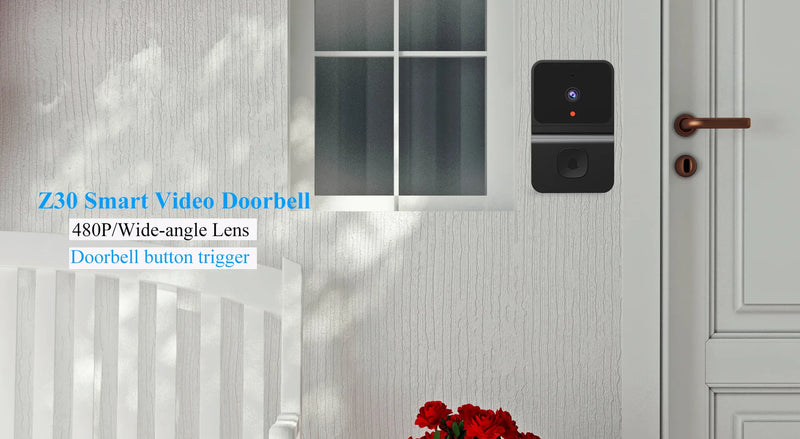 Tuya Smart Video Doorbell Wireless HD Camera PIR Motion Detection IR Alarm Security Door Bell WiFi Intercom for Home Apartment