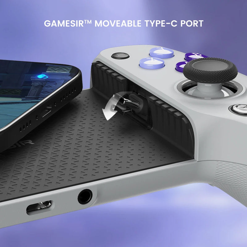 GameSir G8 Mobile Phone Gamepad Hall Effect Game Controller for iPhone 15 Android Cellphone Cloud Gaming Xbox Game Pass STADIA