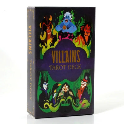 Villains Tarot Deck Oracle Cards Board Games for Fate Divination Party Entertainment Card Games Tarot Cards Villain Tarot