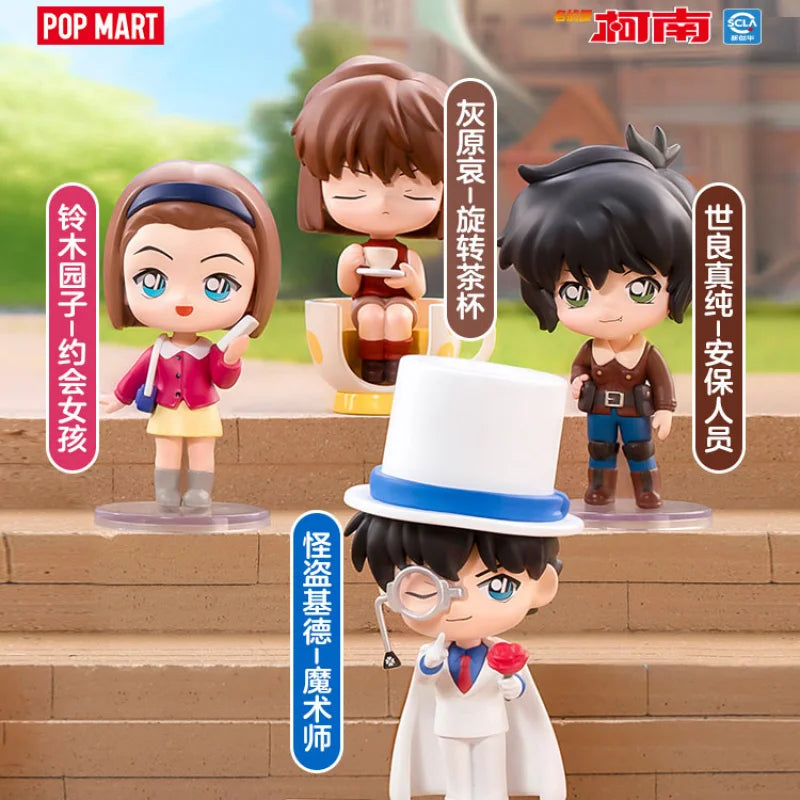 POP MART DETECTIVE CONAN CARNIVAL Series Blind Box Toys Guess Bag Mystery Box Mistery Caixa Action Figure Surpresa Cute Model