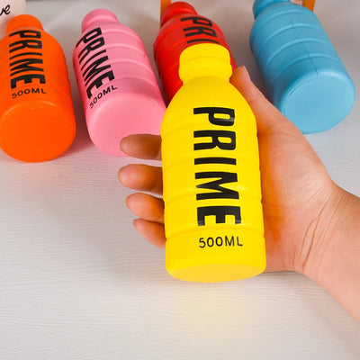 Anti-Stress Prime Drink Bottle Plushie Relief Squeeze Toy Soft Stuffed Latte Americano Coffee Kids Birthday Prop