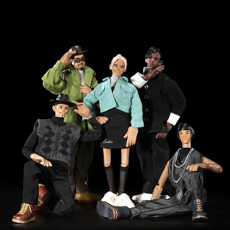 Come4arts Hip-Hop Street Dance Series Blind Box 01&02 Anime Trendy Toy Action Figure Mystery Box Collectible Figurines 20cm