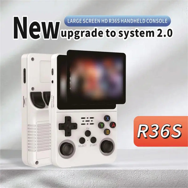 New R36S Retro Handheld Video Game Console Linux System 3.5 Inch IPS Screen Portable Pocket Video Player R35S Plus