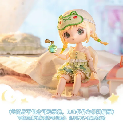 Genuine Liroro Blind Box Summer Island Series 1/12 Bjd Ob11 Model Doll Caja Ciega Mysteries Guess Bag Children's Christmas Gifts