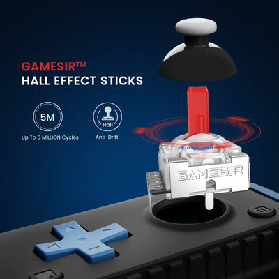 GameSir X2s Mobile Gamepad Android Phone Game Controller for Cloud Gaming Xbox Game Pass STADIA xCloud Hall Effect Joystick