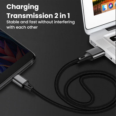 0.25m Short USB C Cable 3A Fast Charging Type C Cable Portable Data Cord For Samsung Xiaomi Huawei Mobile Phone Power Bank Wire