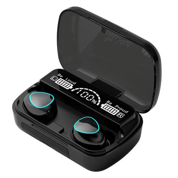 M10 TWS Wireless Headset Bluetooth Earphones with Charging Box LED Sports Stereo Noise Canceling Earbuds Headset BT Earbuds M10