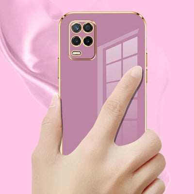 For Realme 8 Case Realme 8 5G Phone Case Realme 8i Case Realme 8 Pro Cover Realme 8s Luxury Square Plating Shockproof Back Cover