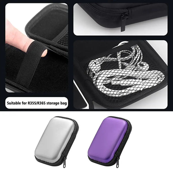 Protable Carrying Bag for R35S/R36S/RGB20S/ANBERNIC RG35XX Retro Video Handheld Game Console Hard Shell Case Storage Access U8W8