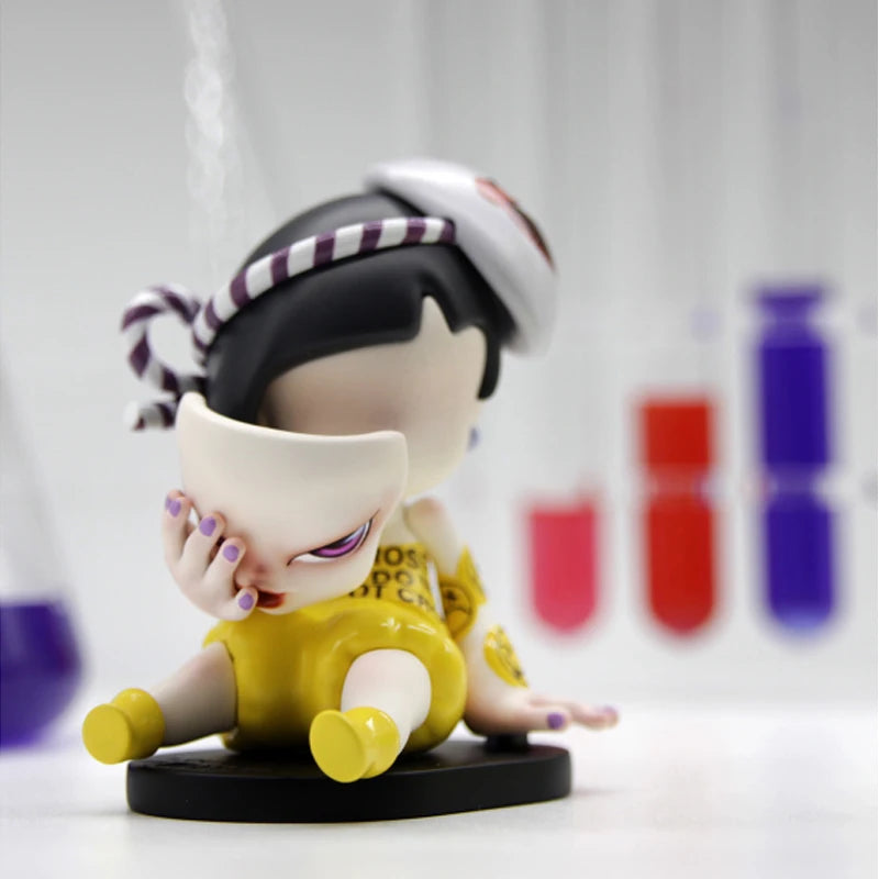 SUVII Vaccine Series Blind Random Box Toys Action Figures Desktop Home Decor Ornaments Figurines Mystery Box for Girls Gift