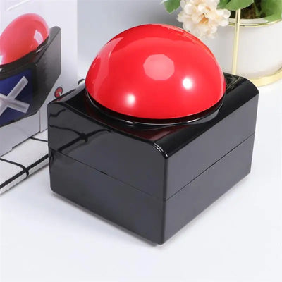 2Pcs Halloween Squeeze Sound Box Game Answer Buzzer Electronic Sounding Toy Show Sound Button Party Sounding(Without )