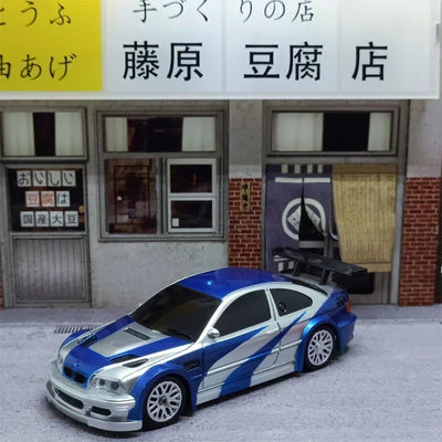 1/43 Mini Drift Race RC Car Four-wheel Drive RTR 4WD Radio 2.4G Racing Drifting High Speed Remote Control Model Toy Boys Gift